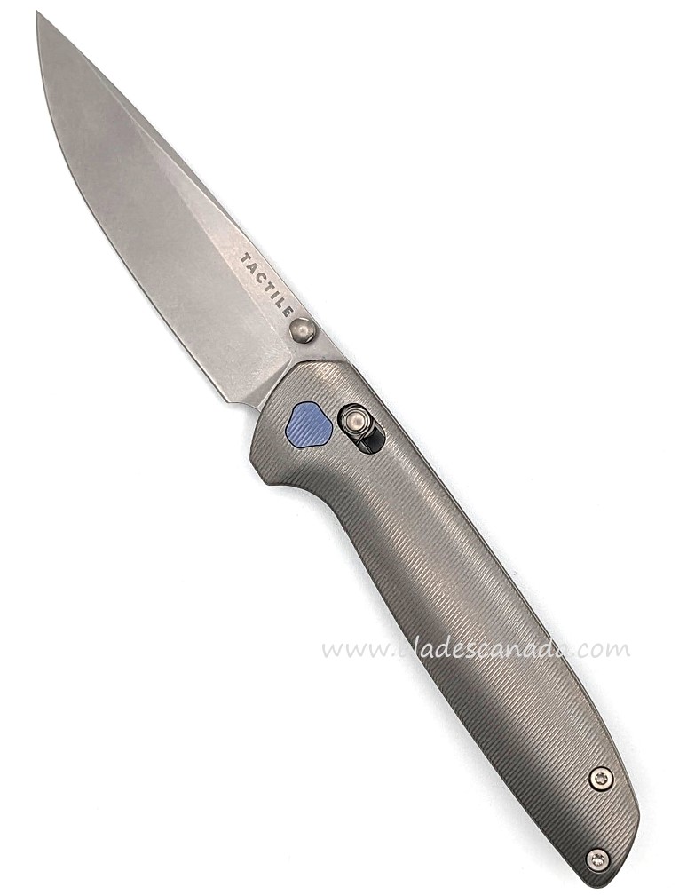 Tactile Turn Maverick Folding Knife, CPM Magnacut, Titanium